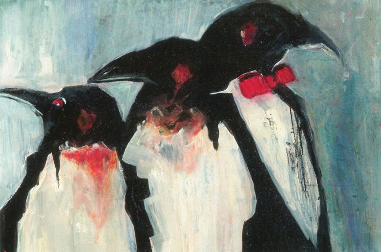 Three Christmas Penguins