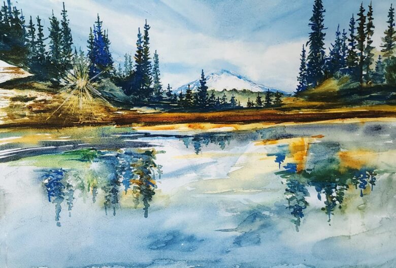 watercolor by Kathryn Flanagan