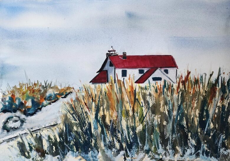 watercolor by Kathryn Flanagan