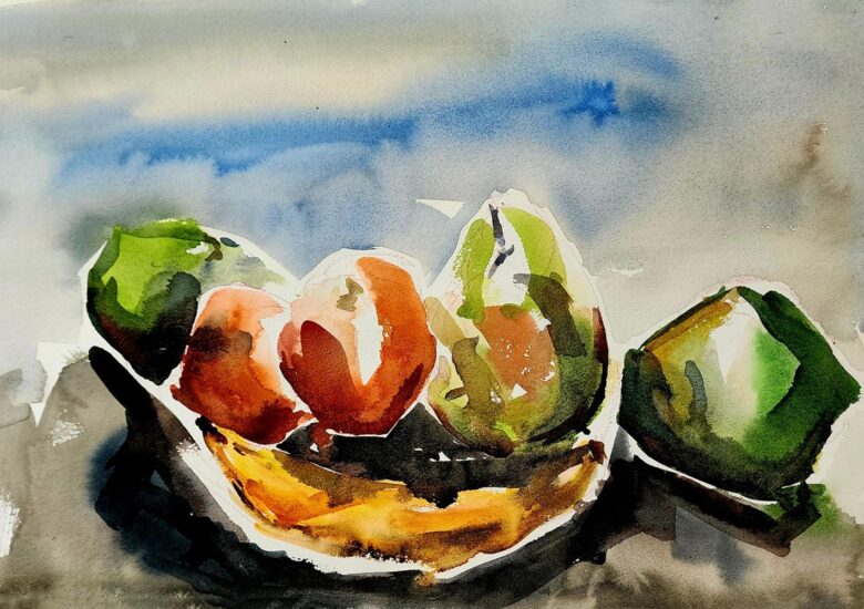 watercolor by Kathryn Flanagan